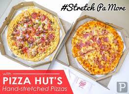 Hand stretched thin crust is a specially developed dough recipe by pizza hut singapore, making it the first thin crust in years. Stretchpa More With Pizza Hut S New Hand Stretched Pizzas Pepe Samson