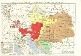 Karte Von Osterreich Ungarn Vintage World Maps Cartography Austro Hungarian