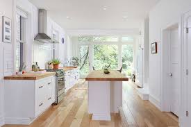 wood floors take over kitchens