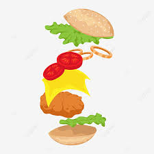 240 free kitchen restaurant icons. Burger Fast Food Vector Illustration Diner Fast Food Eat Png And Vector With Transparent Background For Free Download