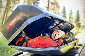 Product description slap the yakima skybox 18 carbonite cargo box on your vehicle's roof and go to the grand canyon, or grand targhee, or grandmother's house; Yakima Skybox 16 Carbonite Review Switchback Travel