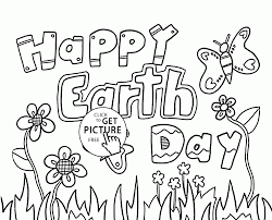 Push pack to pdf button and download pdf coloring book for free. Happy Earth Day Coloring Page For Kids Coloring Pages Printables Free Wuppsy Com Earth Day Activities Earth Day Coloring Pages Earth Coloring Pages
