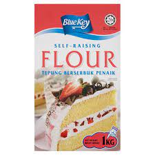 For more information and source, see on this link : Blue Key Self Raising Flour 1kg Tesco Groceries