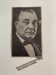 Jacob Ruppert New York Yankees 1943 Sporting News Baseball 5X3 Panel