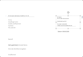 Kostenlose word briefkopf vorlagen herunterladen. Word Briefvorlage Mit Formularfeldern Zum Download