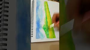 Kebalikan dengan teknik basah, teknik kering berarti melukis tanpa menggunakan linseed oil atau minyak cat. Mencatan Bukit Bukau Basah Atas Kering Youtube