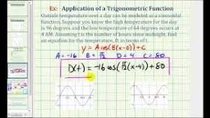 We did not find results for: Ex Model Daily Temperatures Using A Trig Function Youtube