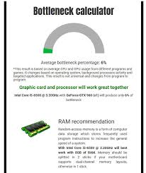The Bottleneck Calculator General Discussion Neowin