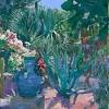 Magnifique bleu dans l'esprit des jardins de majorelle au maroc. 1