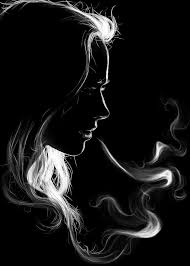 Black And White Profile Pictures Drawing Pin By Amy Yvonne Yu On Black White Black And White Painting Black Paper Drawing Scratchboard Art