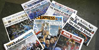 Newspapers in india are no exception. Windia Indian Press Revels In World Cup Win Sport Dawn Com