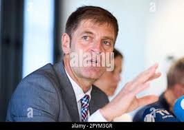 The president of CEOE-Cepyme Cantabria, Enrique Conde, during a press  conference at the CEOE,