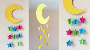 (5) sleep in the woods bible camping poster artwork wall art poster canvas prints for home office image art for bedroomartwork wall art poster canvas prints for home office living room decoratio. Diy Paper Craft Wall Hanging Paper Craft Ideas Paper Craft Wind Crime Moon And Star Crafts Youtube