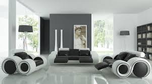 A simple black and white painting framed in gold adds glam to the room black and white painted living room. 20 Wonderful Black And White Contemporary Living Room Designs