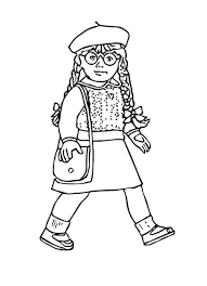 Here are the pictures after i colored them: American Girl 3 Coloring Page Free Printable Coloring Pages For Kids