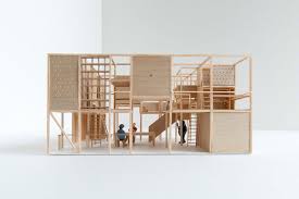 Atelier Bow Wow Kooperatives Labor Studierender Urban Forest Housing Is No Longer A Focus Architecture Design Architecture Model Grid Architecture