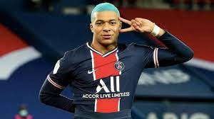 French Crop Psg S Mbappe Debuts New Blue Hairdo Barcelona S Griezmann Rocks Braids