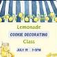 Lemonade Cookie Decorating Class