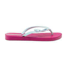 Flip flops with Ipanema bow pink grey - KeeShoes