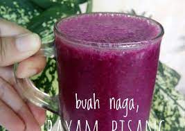 Cara Membuat Jus Buah Naga Bayam Pisang Yang Gurih