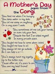 A Mother S Day Poem From The Corgi Corgi Art Corgi Corgi Mom