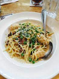 Carbonara With Chicken Cheesecake Factory Food Cooking Recipes Recipes