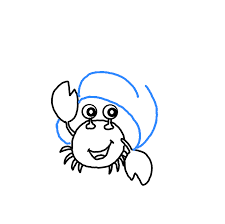 Get unlimited access to thousands of free and premium classes. How To Draw A Hermit Crab Step By Step Easy Drawing Guides Drawing Howtos
