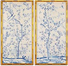 Amazon.com: HongFengtang Chinese Rice Paper Print China Flower And Bird Bamboo Frame 19.5 X 35.8 Inches (A)