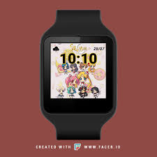 Live anime apple watch faces. Sailor Moon Watch Facer The World S Largest Watch Face Platform