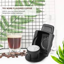 Currently, the best nespresso compatible pod is the meseta biofair organic. Capsule Adapter Coffee Capsules Converter Coffee Capsule Adapter Compatible With Nespresso Dolce Gusto Coffee Machines Amazon Ae Kitchen