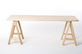 Love An Table Like This For Outside Workspace Furniture Saw Horse Table Furniture Design