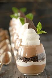 Mint Chocolate Mousse Cookies Cream Parfaits The Kitchen Mccabe Recipe Sweet Recipes Desserts Delicious Desserts