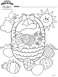These are part of our printable kids coloring pages collection. Free Easter Coloring Pages Happiness Is Homemade