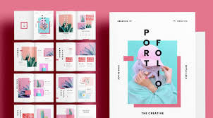 Set the intent to print. A Fashionable Pink Portfolio Template For Adobe Indesign Graphic Designer Portfolio Graphic Design Portfolio Layout Indesign Portfolio