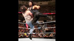 نتيجة بحث الصور عن ‪roman reigns jump closline‬‏