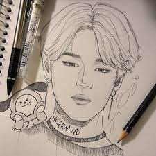 Stephanie Sur Instagram Jimin Nevermind Tattoo Fanart I Think I Ll Repost This Pic One Day Bts Desenho Desenhos Aleatorios Desenhando Esbocos
