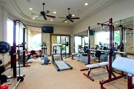 Combine both a home gym and an office. Home Gym Ideas For Small Space Novocom Top