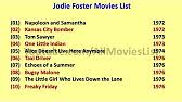 Jodie Foster Movies List Youtube