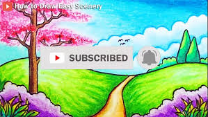 How To Draw Easy Scenery Drawing Simple Park Scenery Step By Step With Oil Pastels Video Dailymotion Free download 63 best quality scenery drawing at getdrawings.