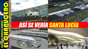 Obra realizada por ingeniería militar pistas: Asi Se Veria El Aeropuerto De Santa Lucia Youtube