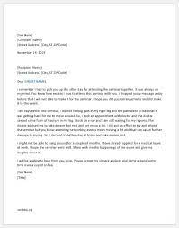 Maybe you would like to learn more about one of these? Letter Unable To Attend Apology Letter For Not Attending Meeting Due To Illness Word Excel Templates Gt Writing Task 1 Letter Writing Sample 16