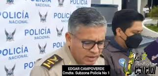 El Cnel. Edgar Campoverde, cmdte. Subzona de Policía Azuay No 1, informa  sobre los resultados obtenidos durante la última semana. #NoticieroEstelar 