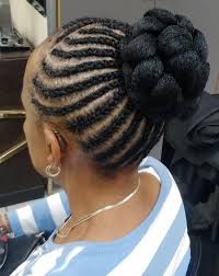 African hair braiding is very versatile: Braided Bun Hairstyles A Guide To Perfection Curly Craze