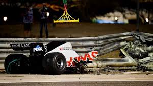 The bahrain grand prix was red flagged on the opening lap after a horrific accident for haas driver romain grosjean, who has been taken to hospital with minor burns to his hands and legs and suspected broken ribs. Why Romain Grosjean S F1 Car Burst Into Flames In Bahrain
