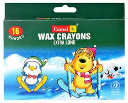 Doms long jumbo wax crayons 12 shades. Buy Camel Wax Crayons 16 Shades Extra Long Colors In Cheap Price On Alibaba Com