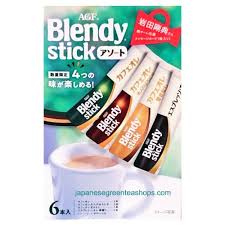 Agf Blendy Stick Cafe Au Lait Assortment Instant Coffee 6 Sticks 53 9 Grams Coffee Flavor Latte Flavors Taste Cafe