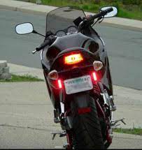 16 Led Red Running Lights Hyperlites Flashing Led Motorcycle Brake Lights