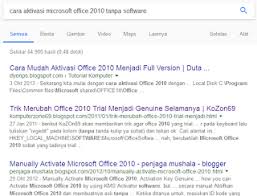 Launch the microsoft office 2010 application on your computer. Kode Aktivasi Office 2010 Logiclasopa