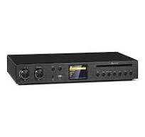 auna Star CD HiFi Ricevitore Amplificatore, AV 5.1, Internet/DAB+/FM Radio,  Lettore CD, Nero