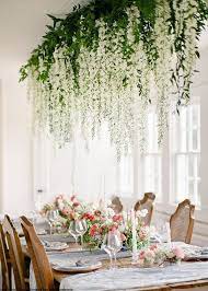 Silk White Wisteria Flowers Afloral Indoor Wedding Ceremonies Diy Wedding Flowers Indoor Wedding